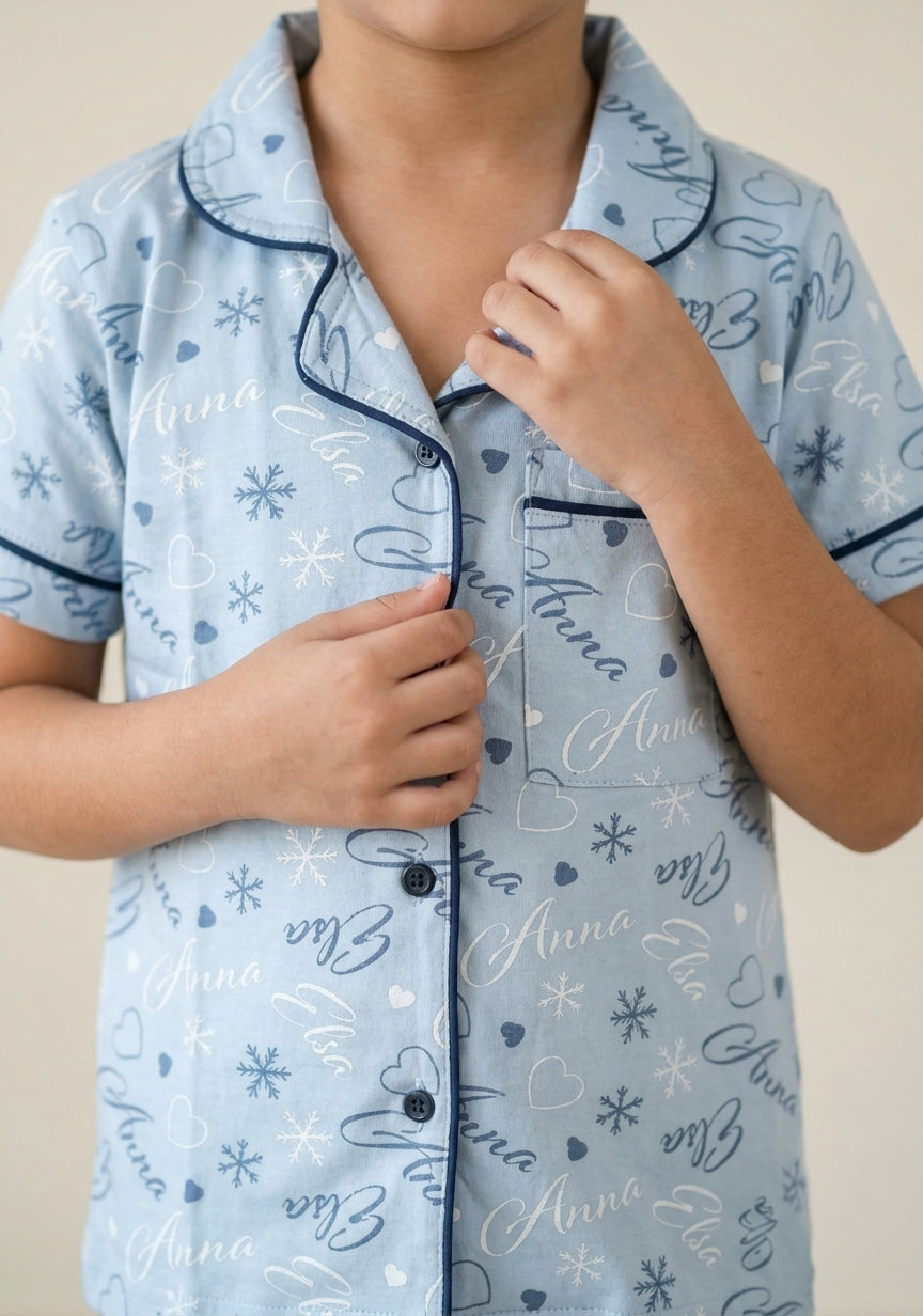 Sky Whisper Kids Cotton Pajama Set