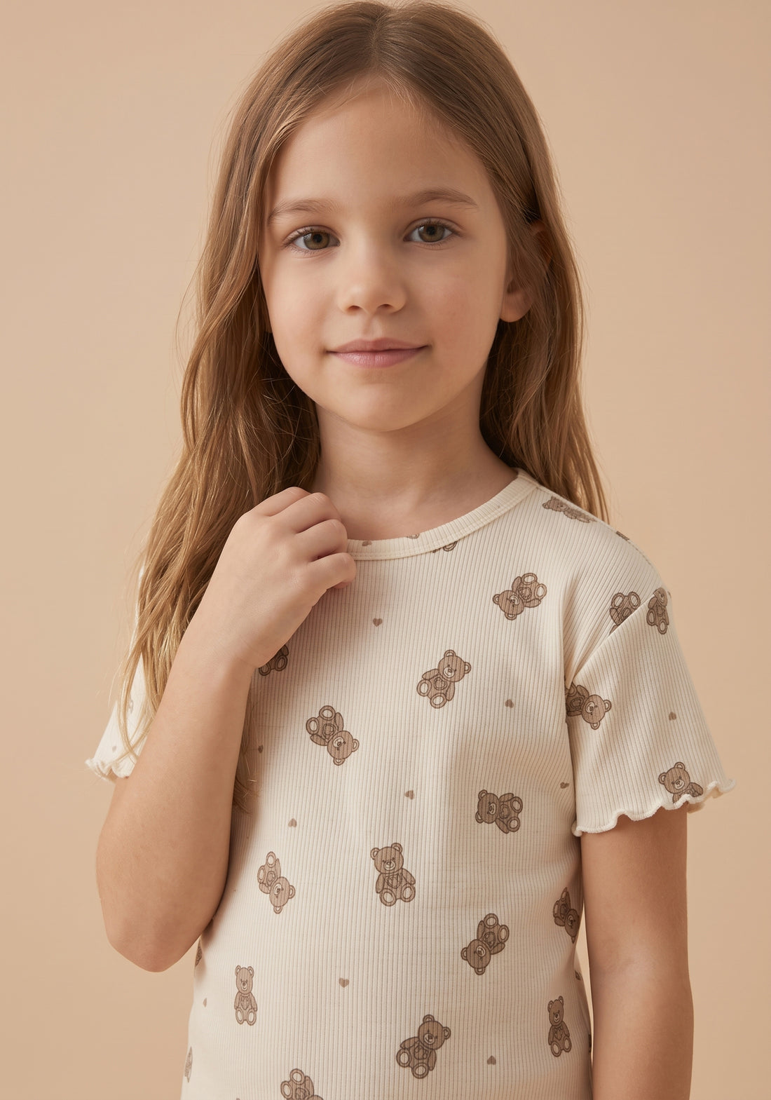 Girls’ Teddy Bear Derby Shorts Set