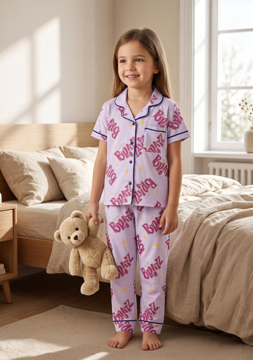 Dream Pop Kids Cotton Pajama Set