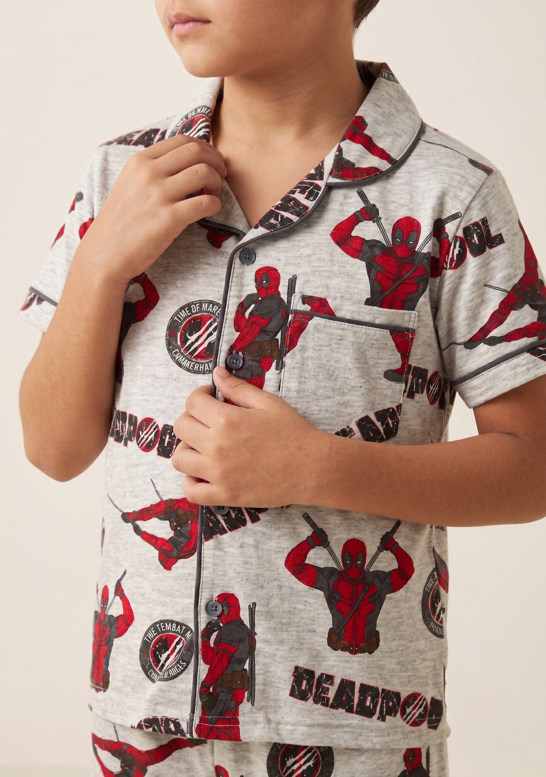Hero Quest Kids Cotton Pajama Set