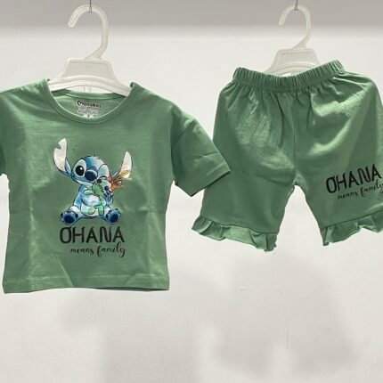 Girls Frill Short Set