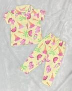 Kids Front Open PJ Set Half Sleeve - Image 13