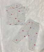 Kids Front Open PJ Set Half Sleeve - Image 3