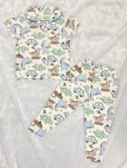 Kids Front Open PJ Set Half Sleeve - Image 10