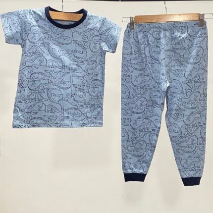 Kids Co-ord PJ Set Half Sleeve