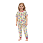 Kids Co-ord PJ Set Half Sleeve
