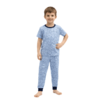 Kids Co-ord PJ Set Half Sleeve - Image 2