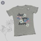 Girls Frill T-Shirt Half Sleeve - Image 10